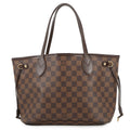 LOUIS VUITTON Neverfull RedN51109 Damier Ebene Canvas Size PM