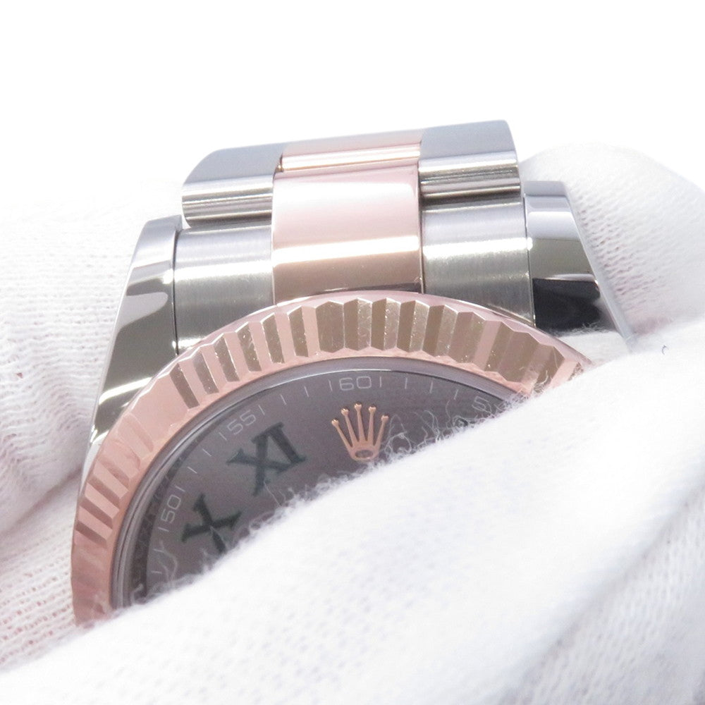 ROLEX Datejust W41mm Stainless Steel K18PG Slate Dial126331