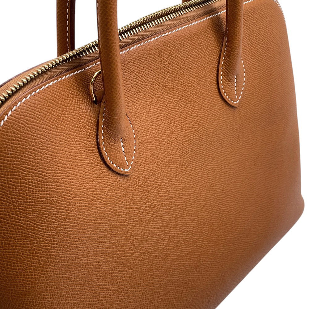 HERMES Bolide 1923 Gold Epsom Size 30