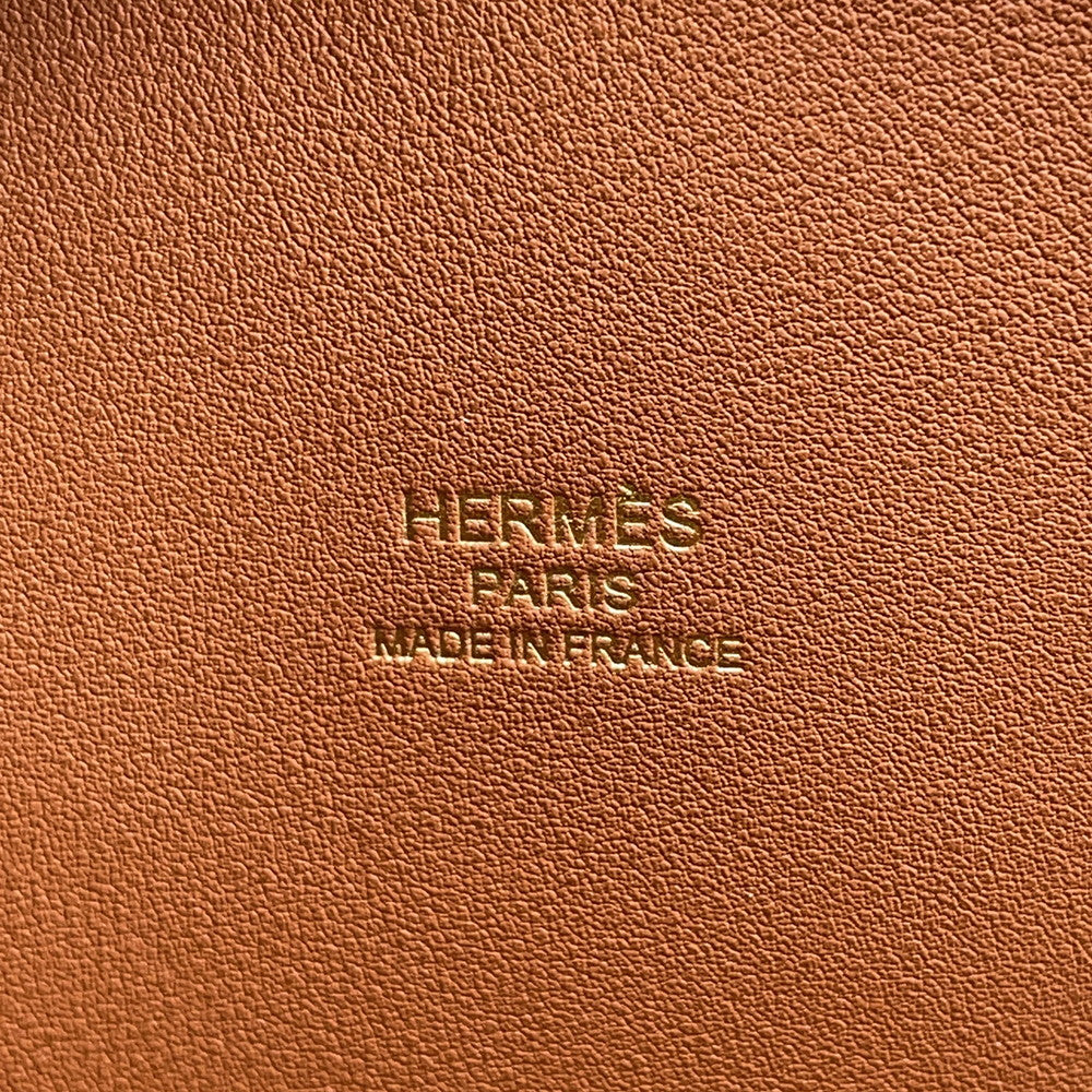HERMES Bolide 1923 Gold Epsom Size 30