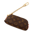 LOUIS VUITTON Cosmetic Lipstick Pouch BrownM25694 Monogram
