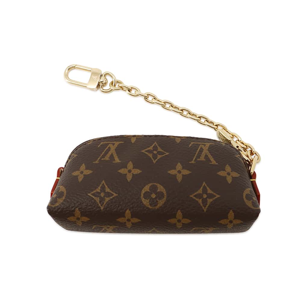 LOUIS VUITTON Cosmetic Lipstick Pouch BrownM25694 Monogram