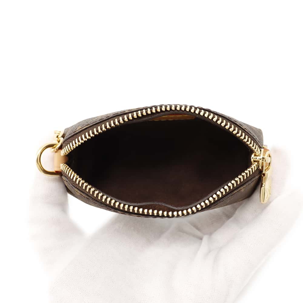 LOUIS VUITTON Cosmetic Lipstick Pouch BrownM25694 Monogram