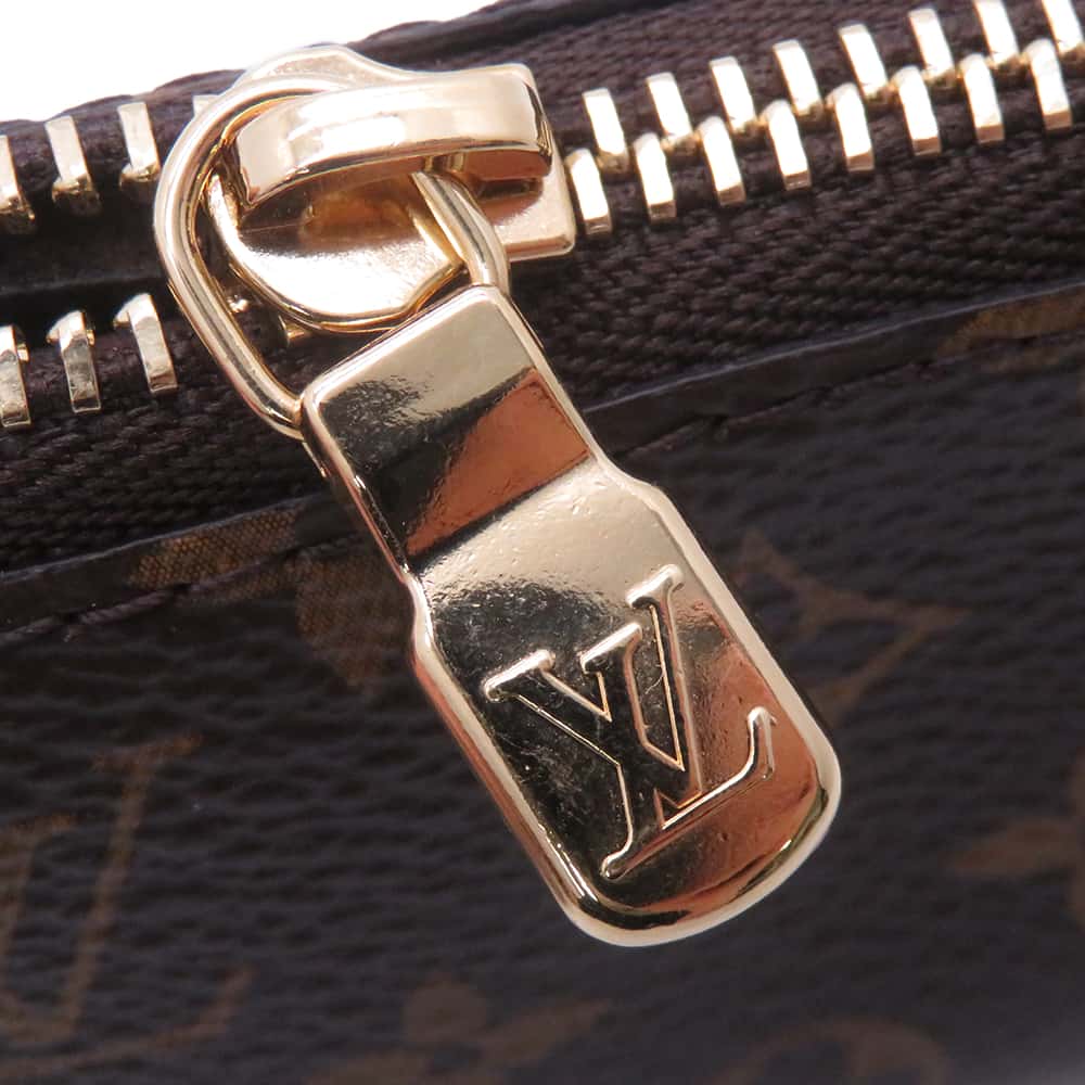 LOUIS VUITTON Cosmetic Lipstick Pouch BrownM25694 Monogram