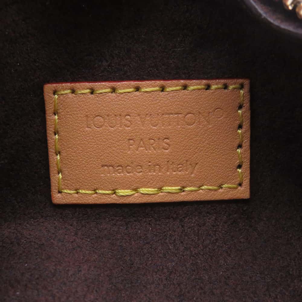 LOUIS VUITTON Cosmetic Lipstick Pouch BrownM25694 Monogram