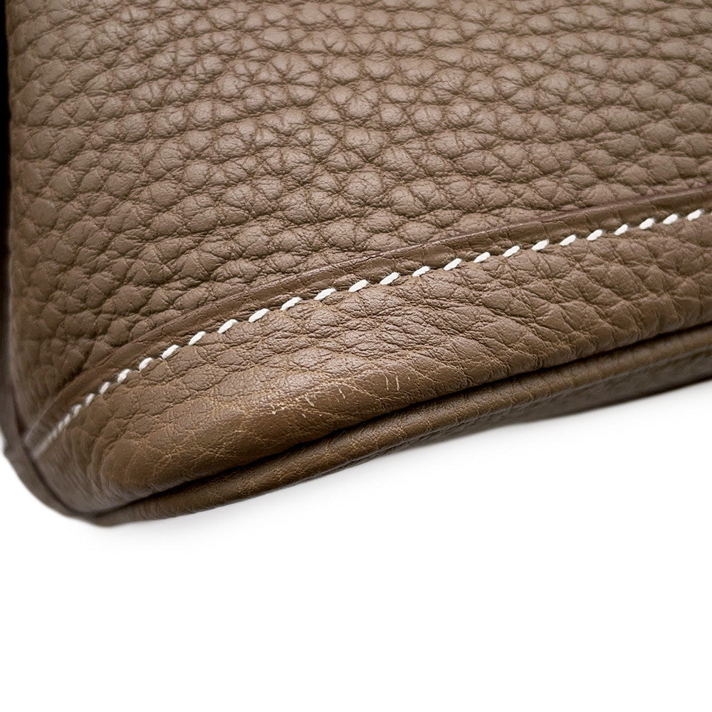 HERMES Garden Party Etoupe Negonda Leather Size TPM