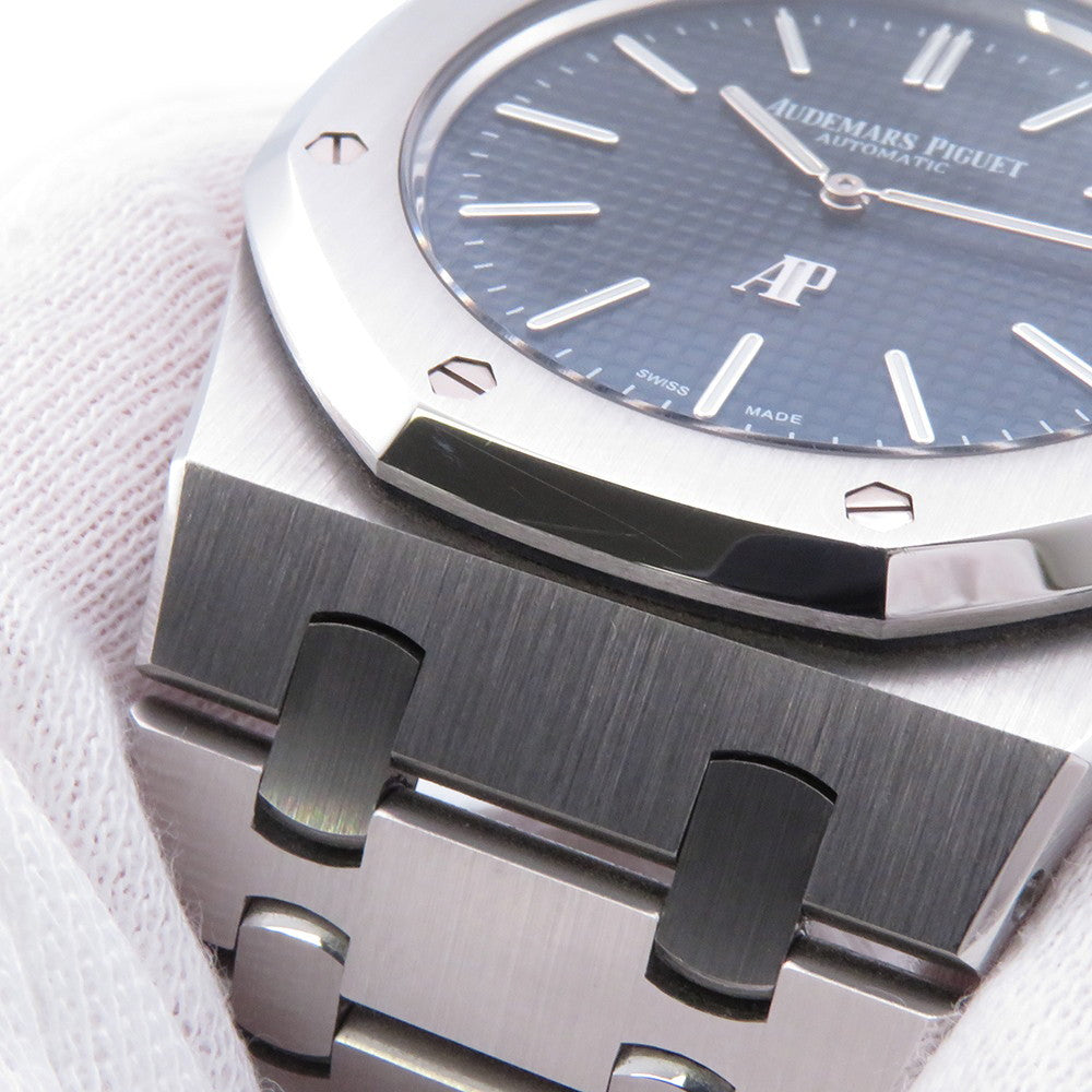 Audemars Piguet Royal Oak Extra Thin W39mm Stainless Steel Blue Dial15202ST.OO.1240ST.01