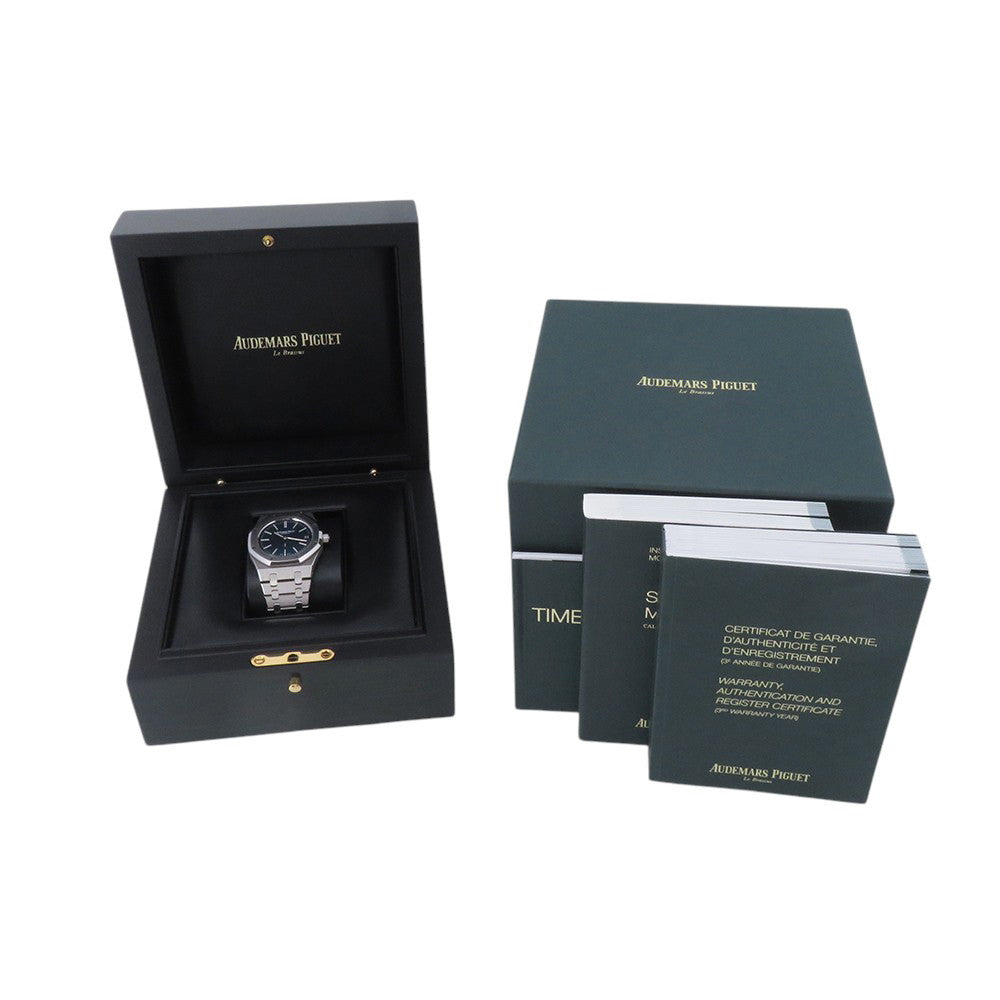 Audemars Piguet Royal Oak Extra Thin W39mm Stainless Steel Blue Dial15202ST.OO.1240ST.01