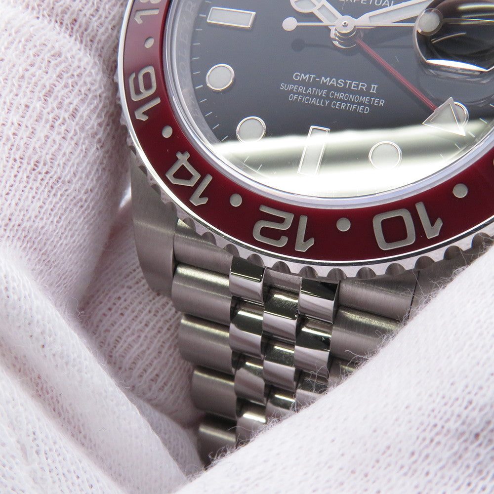 ROLEX GMT Master II W40mm Stainless Steel Black Dial126710BLRO