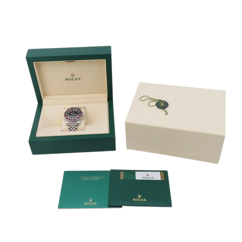 ROLEX GMT Master II W40mm Stainless Steel Black Dial126710BLRO
