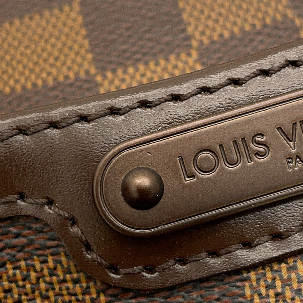 LOUIS VUITTON Bloomsbury RedN42250 Damier Ebene Canvas Size GM