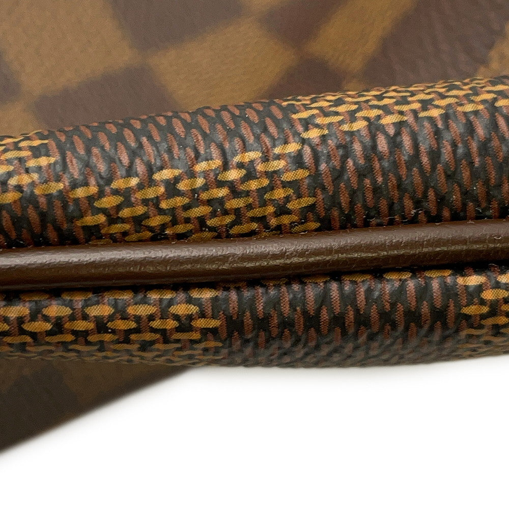 LOUIS VUITTON Bloomsbury RedN42250 Damier Ebene Canvas Size GM