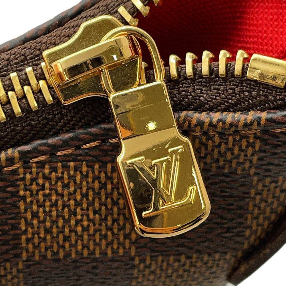 LOUIS VUITTON Bloomsbury RedN42250 Damier Ebene Canvas Size GM
