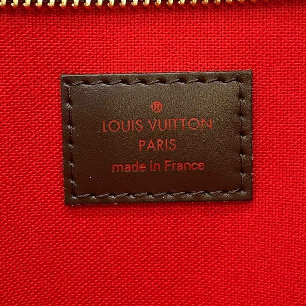 LOUIS VUITTON Bloomsbury RedN42250 Damier Ebene Canvas Size GM