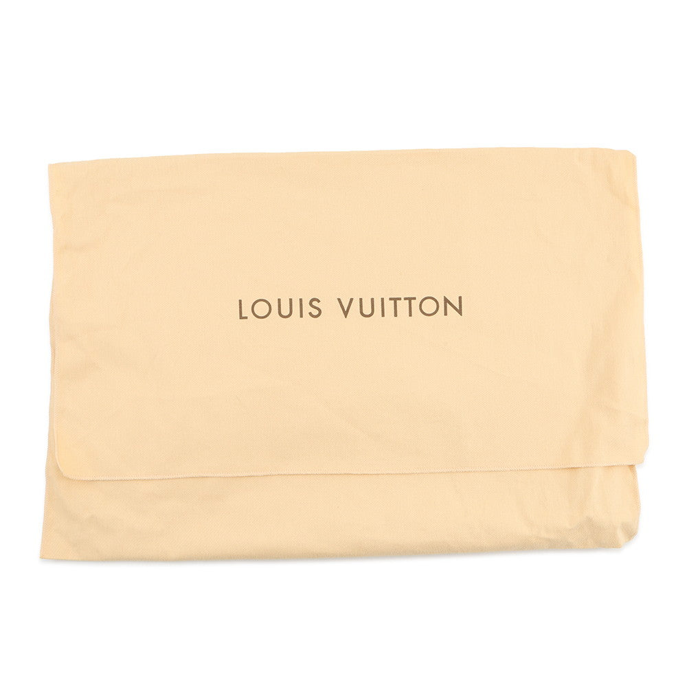 LOUIS VUITTON Bloomsbury RedN42250 Damier Ebene Canvas Size GM