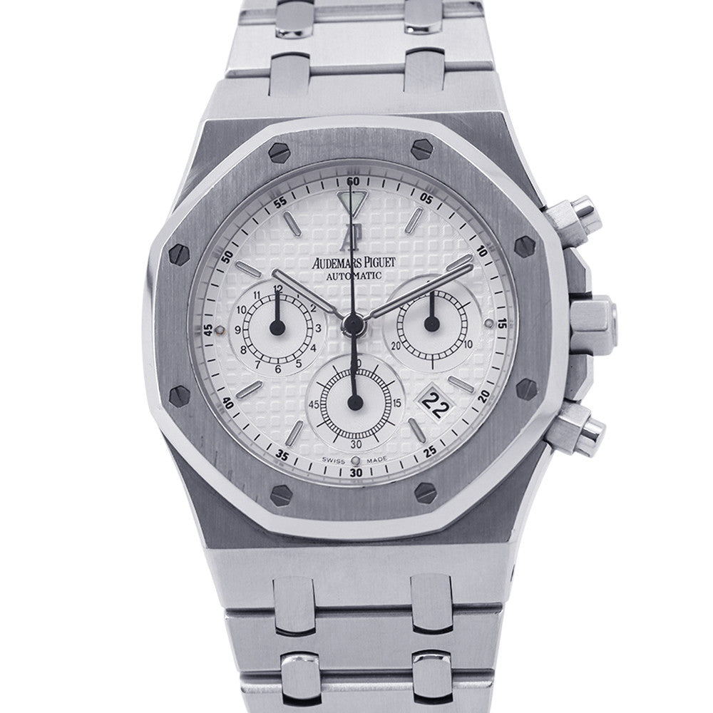 Audemars Piguet Royal Oak Chronograph W39mm Stainless Steel White Dial26300ST.OO.1110ST.05