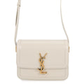 SAINT LAURENT PARIS Solferino Shoulder Bag Ivory634306 Leather Size Small