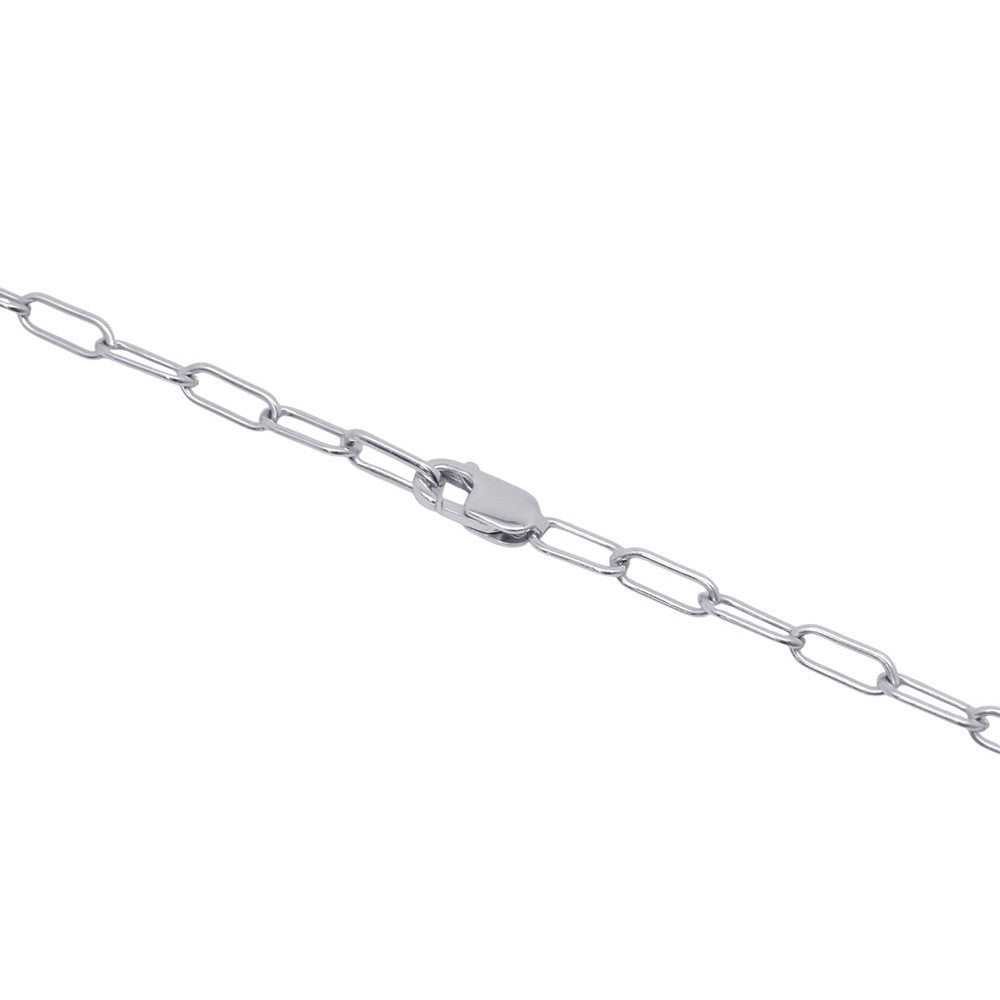 TIFFANY&Co. Padlock Pendant Size Medium72342275 18K White Gold