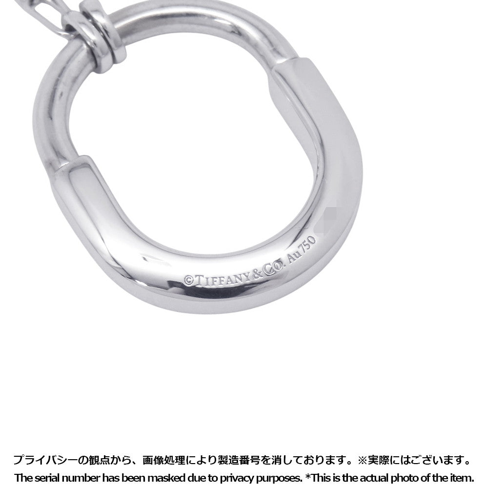TIFFANY&Co. Padlock Pendant Size Medium72342275 18K White Gold