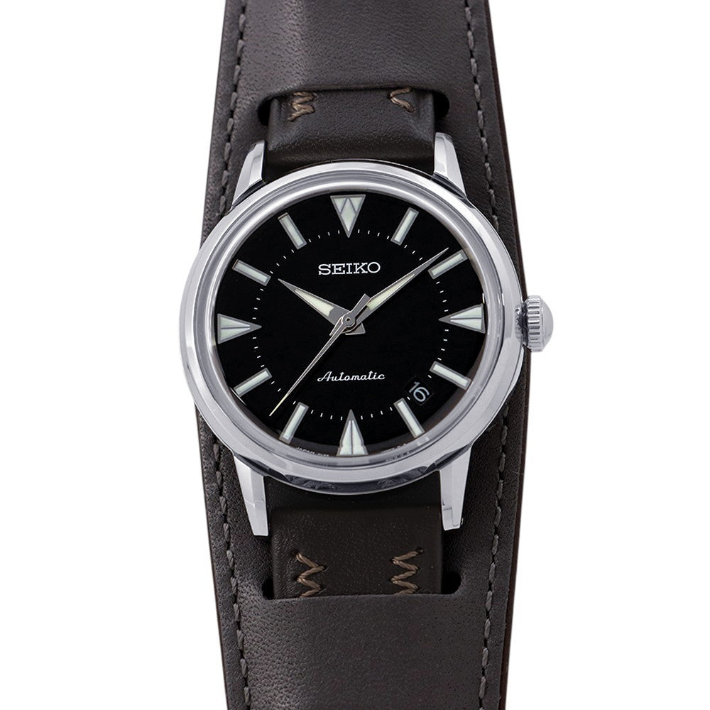 SEIKO Prospex Limited 1959 bottles W36.6mm Stainless Steel Leather Black DialSJE085J1