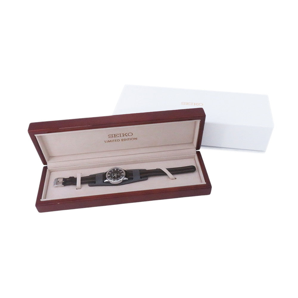 SEIKO Prospex Limited 1959 bottles W36.6mm Stainless Steel Leather Black DialSJE085J1