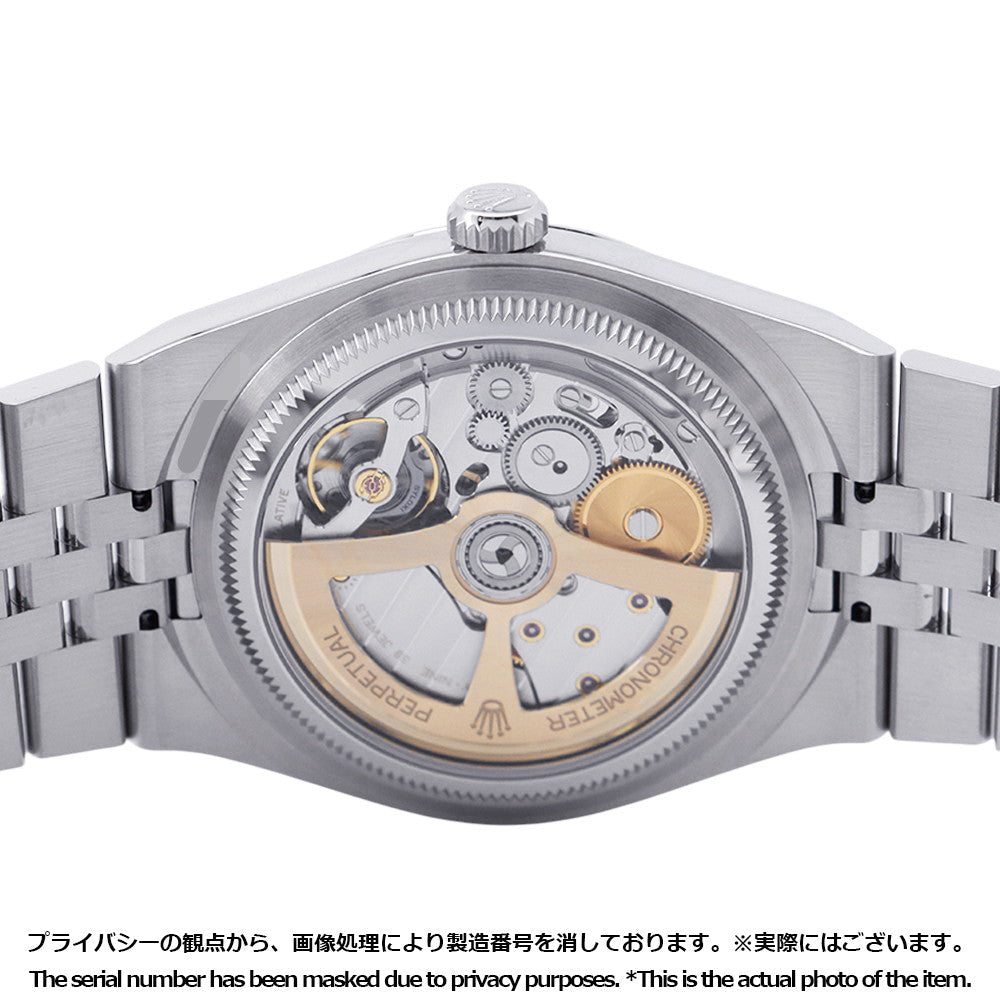 ROLEX Land Dweller 40 W40mm Stainless Steel K18WG Chain Honeycomb Motif Dial127334
