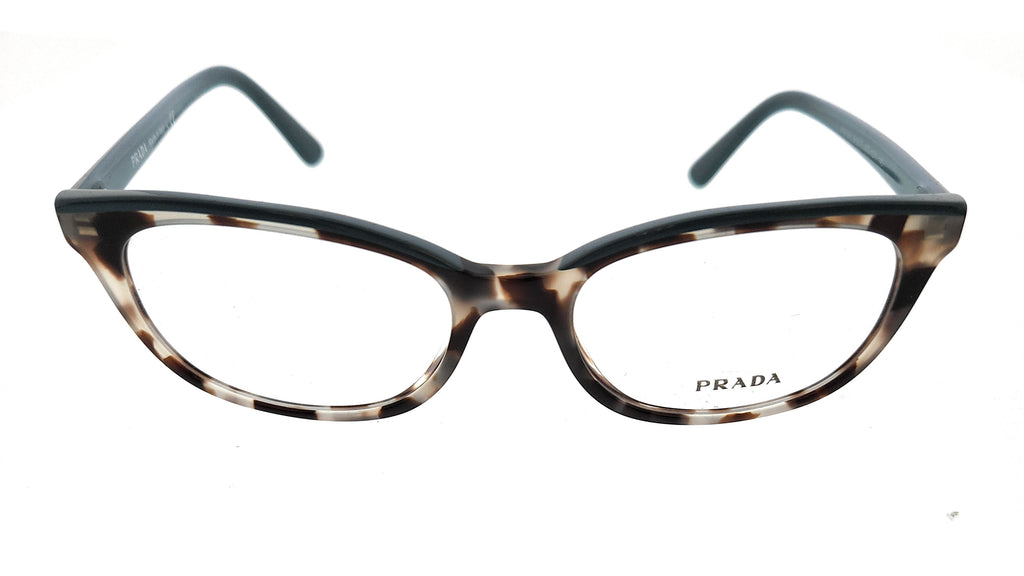 Prada Spotted Brown Opal Green Oval 0PR 13VV 4751O1 Eyeglasses