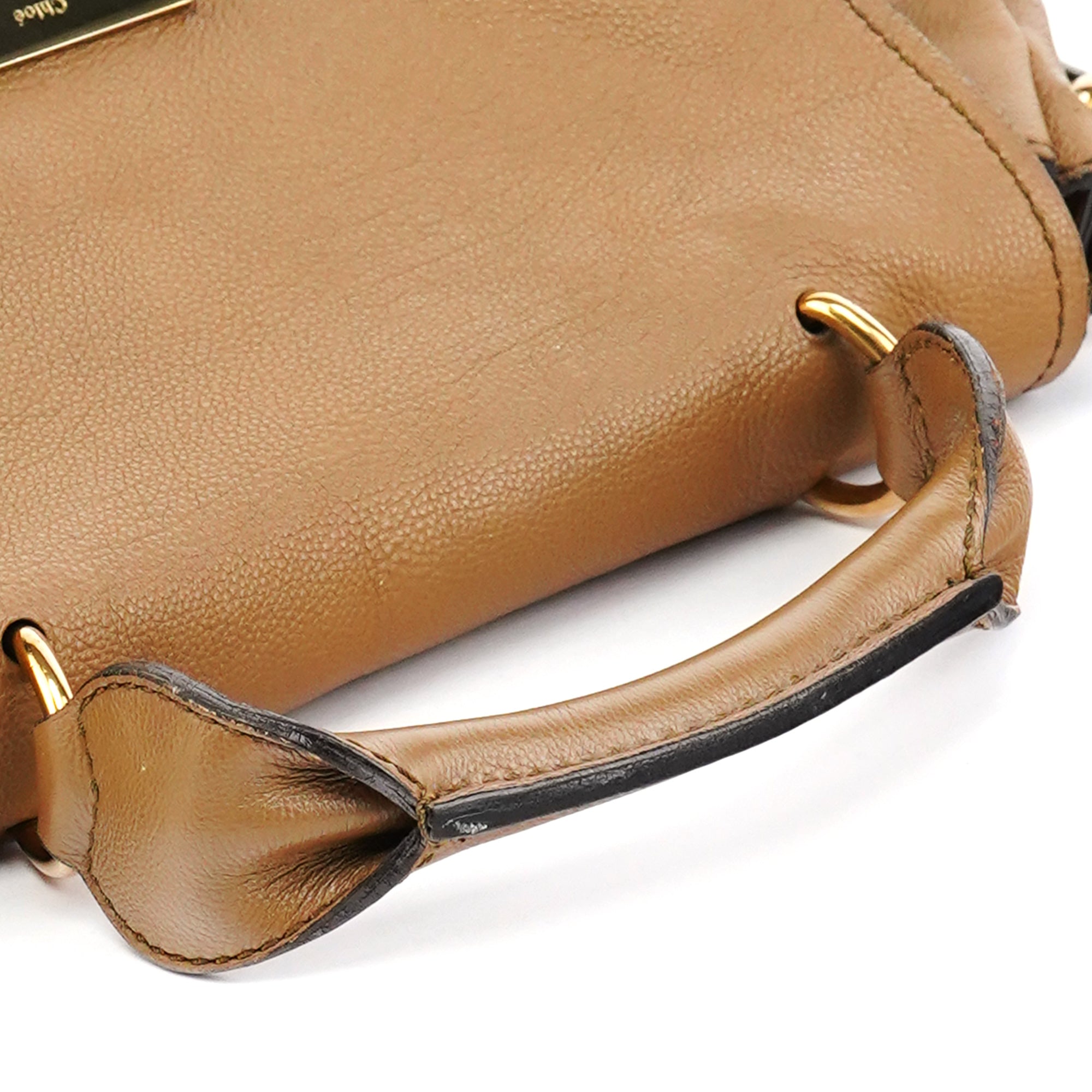 Light Brown Leather Elsie 2-Way Bag