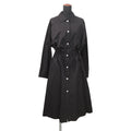 HERMES Shirt dress Crude Selle Size 36 BlackH5E0573DV 0236 Cotton100%