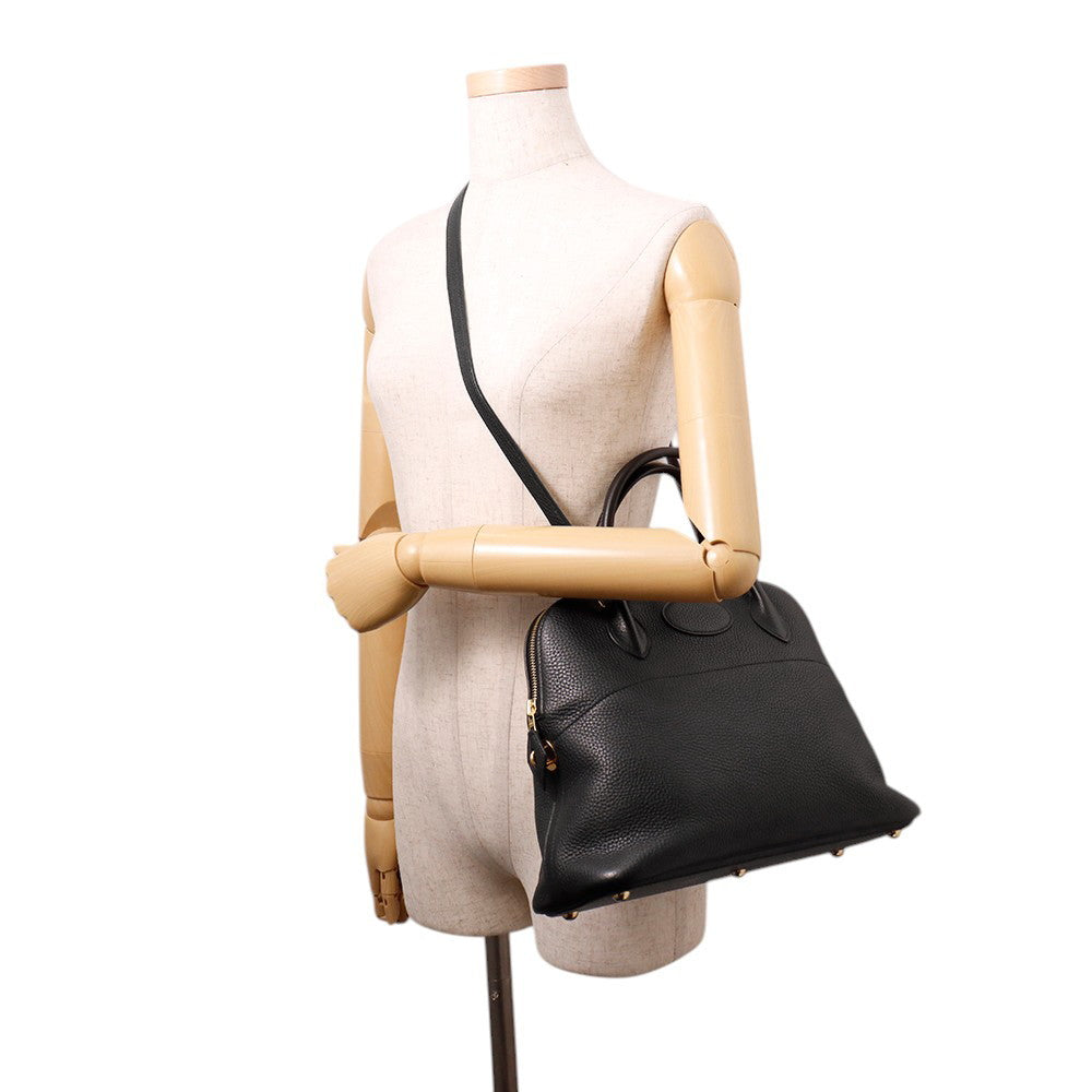 HERMES Bolide Black Taurillon Clemence Size 31