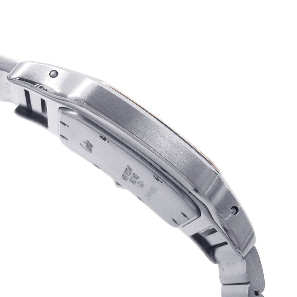 CARTIER Santos Galve LM H41mm×W29mm Stainless Steel 18KYG Ivory DialW20011C4