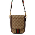 GUCCI GUCCI x Palace Cherie Line Shoulder Bag Beige723142 GG Canvas Leather