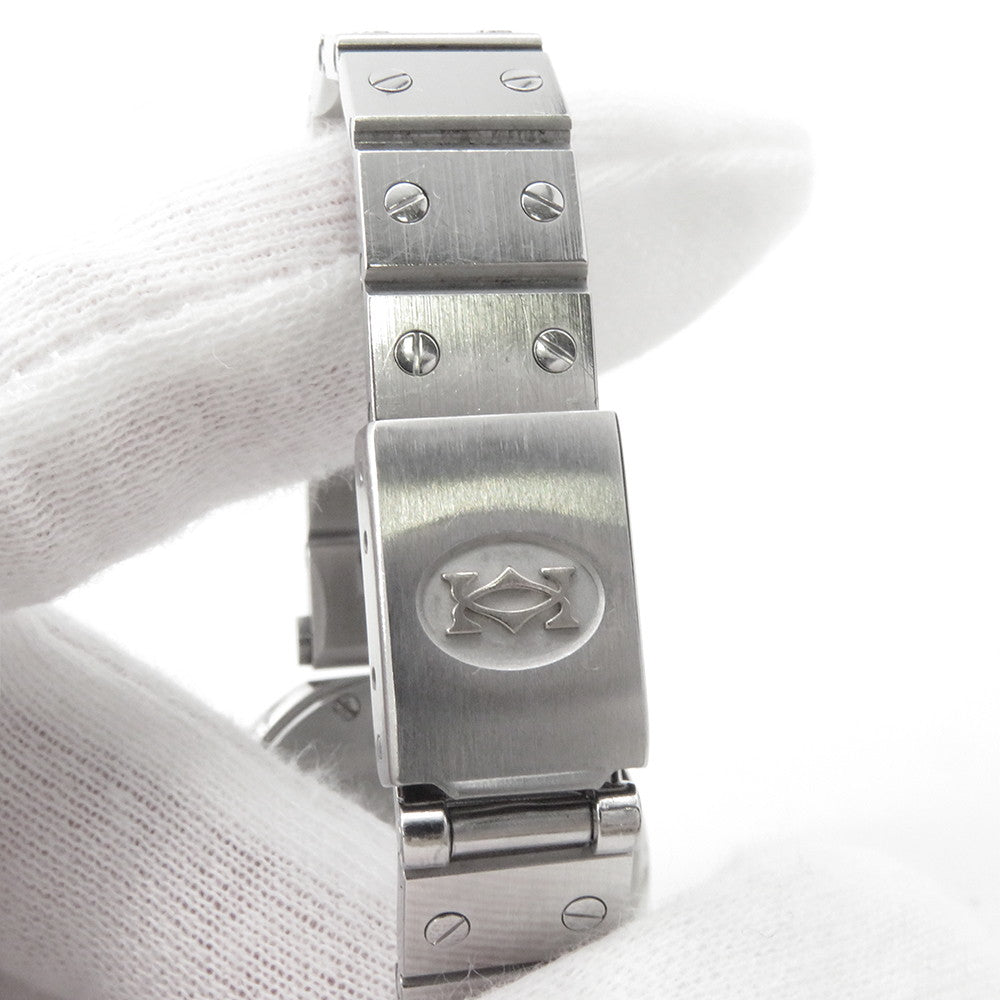CARTIER Santos Vendôme SM W26mm Stainless Steel White Dial8192