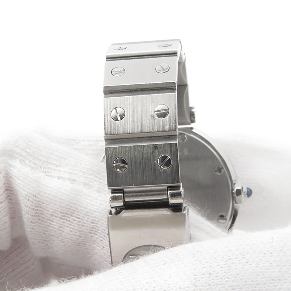 CARTIER Santos Vendôme SM W26mm Stainless Steel White Dial8192