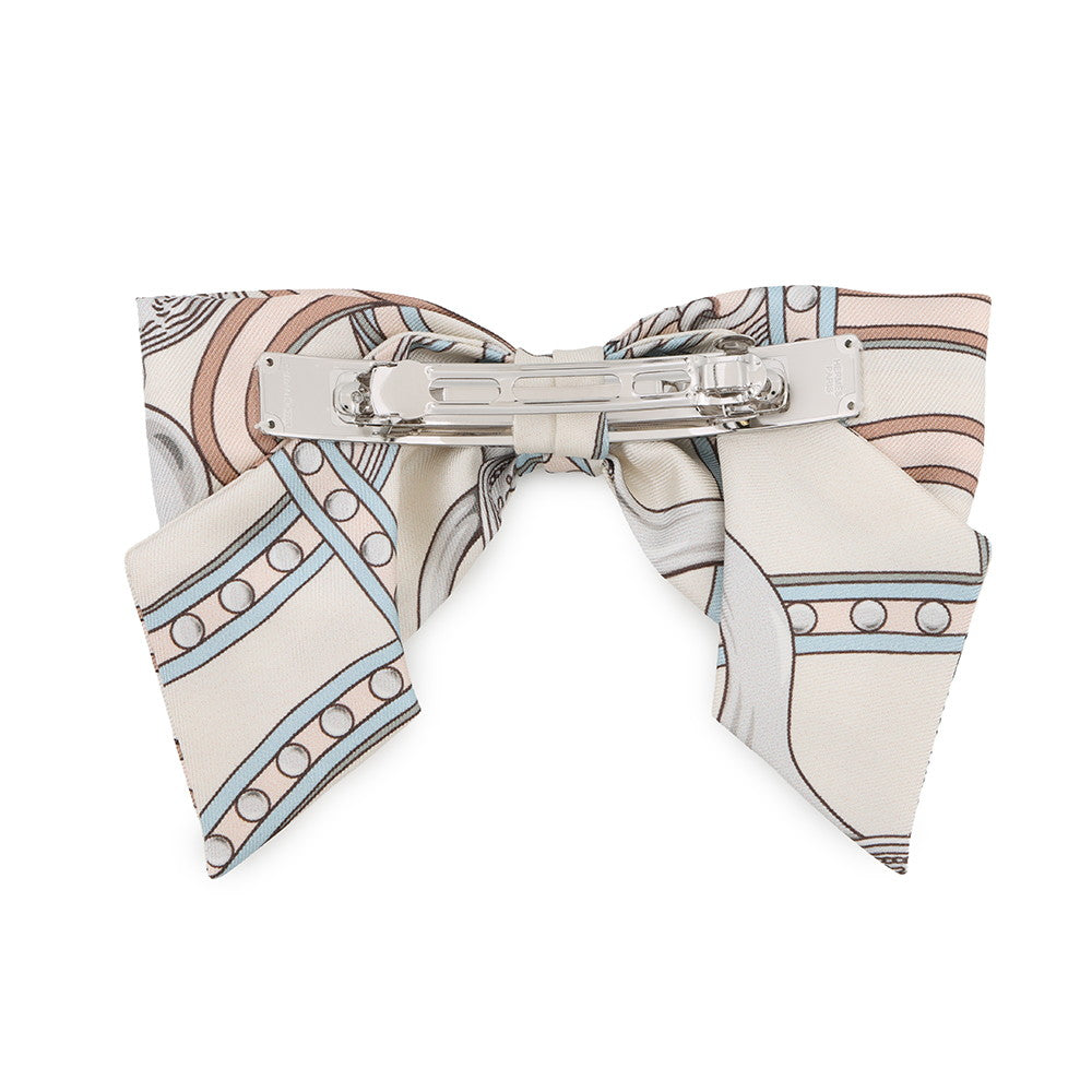 HERMES Baretta Grenelle Grand Turarara Size PM claimH261006G B1TU Silk100%