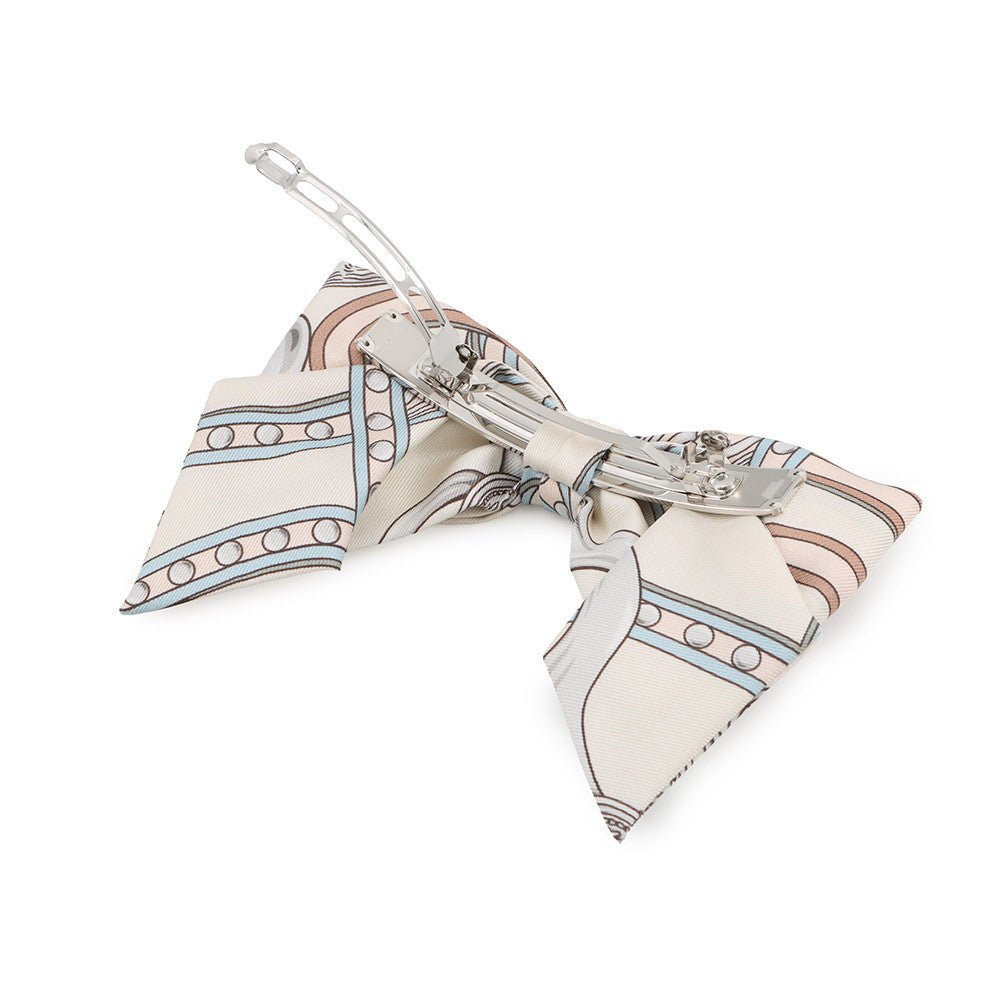 HERMES Baretta Grenelle Grand Turarara Size PM claimH261006G B1TU Silk100%