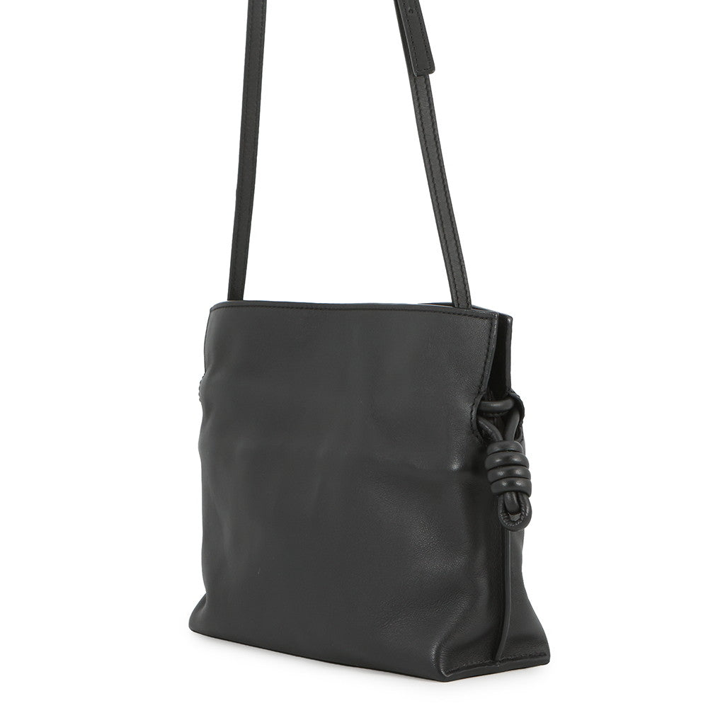 LOEWE Flamenco Clutch BlackA411FC2X37 Calf Leather Size Mini