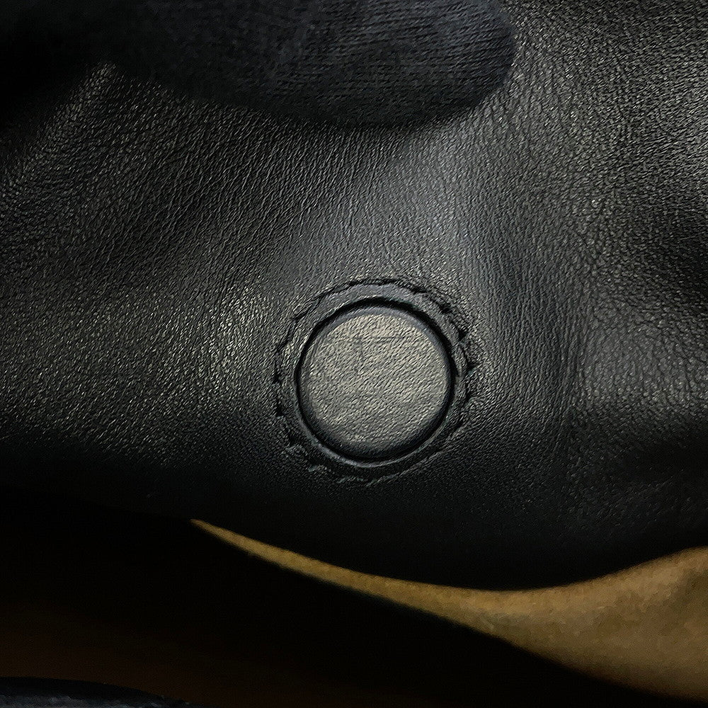 LOEWE Flamenco Clutch BlackA411FC2X37 Calf Leather Size Mini