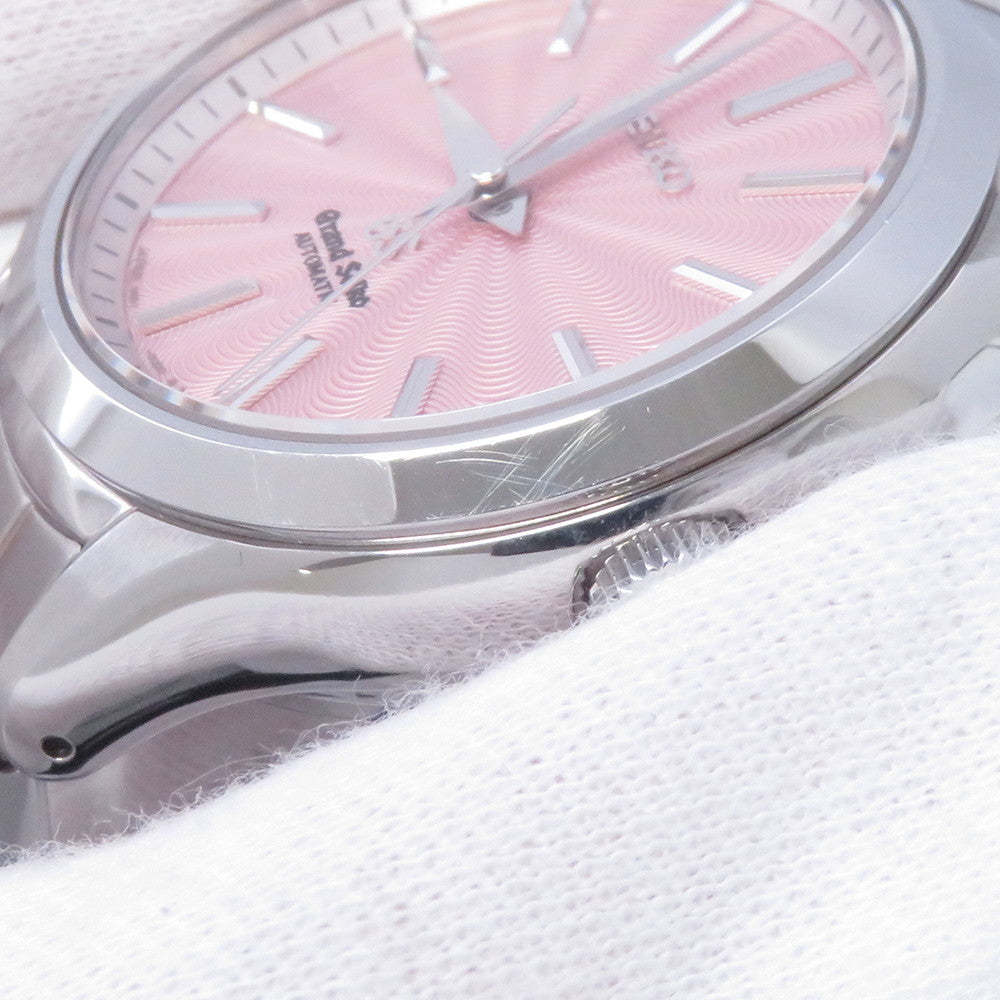 SEIKO Grand SEIKO mechanical W34.8mm Stainless Steel Pink DialSTGR007