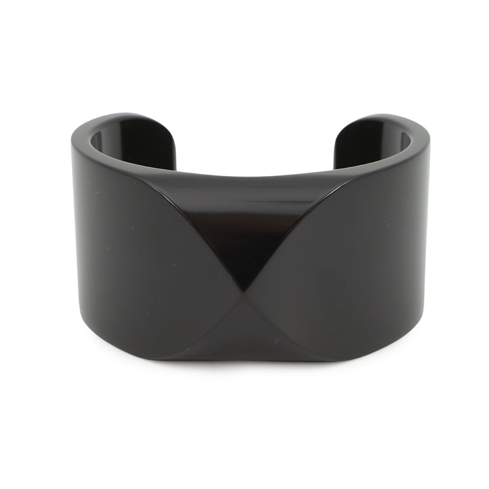 HERMES Medor Bracelet Size T3 Black Aluminium