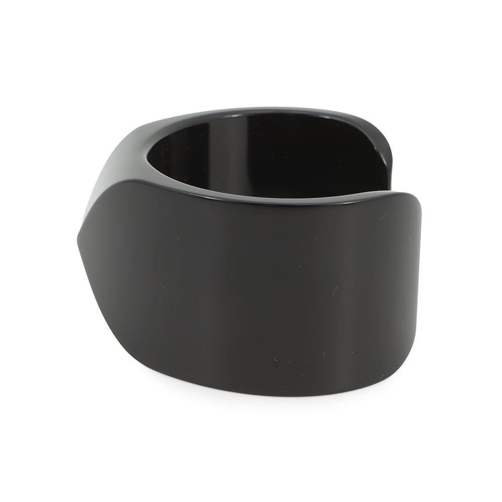 HERMES Medor Bracelet Size T3 Black Aluminium