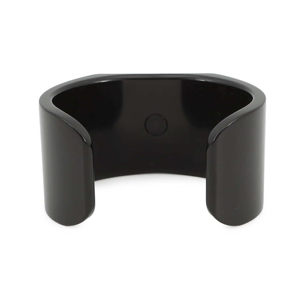 HERMES Medor Bracelet Size T3 Black Aluminium