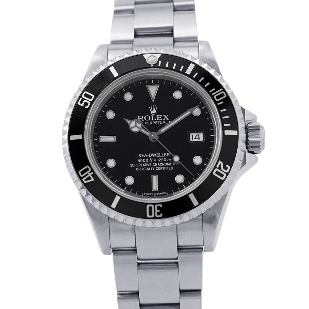 ROLEX Sea-Dweller W40mm Stainless Steel Black Dial16600
