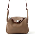 HERMES Lindy Etoupe Swift Leather Size Mini
