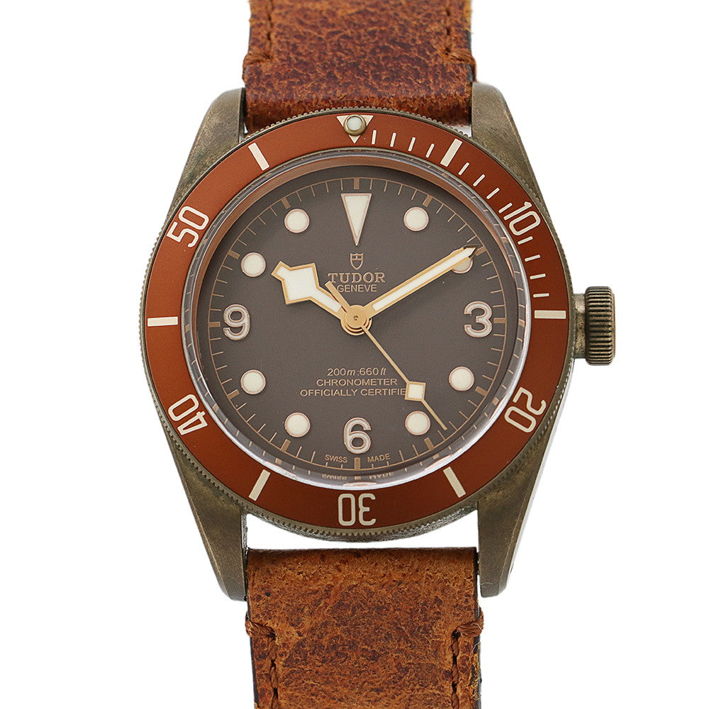 TUDOR Black Bay Bronze W43mm Bronze Leather Brown Dial79250BM