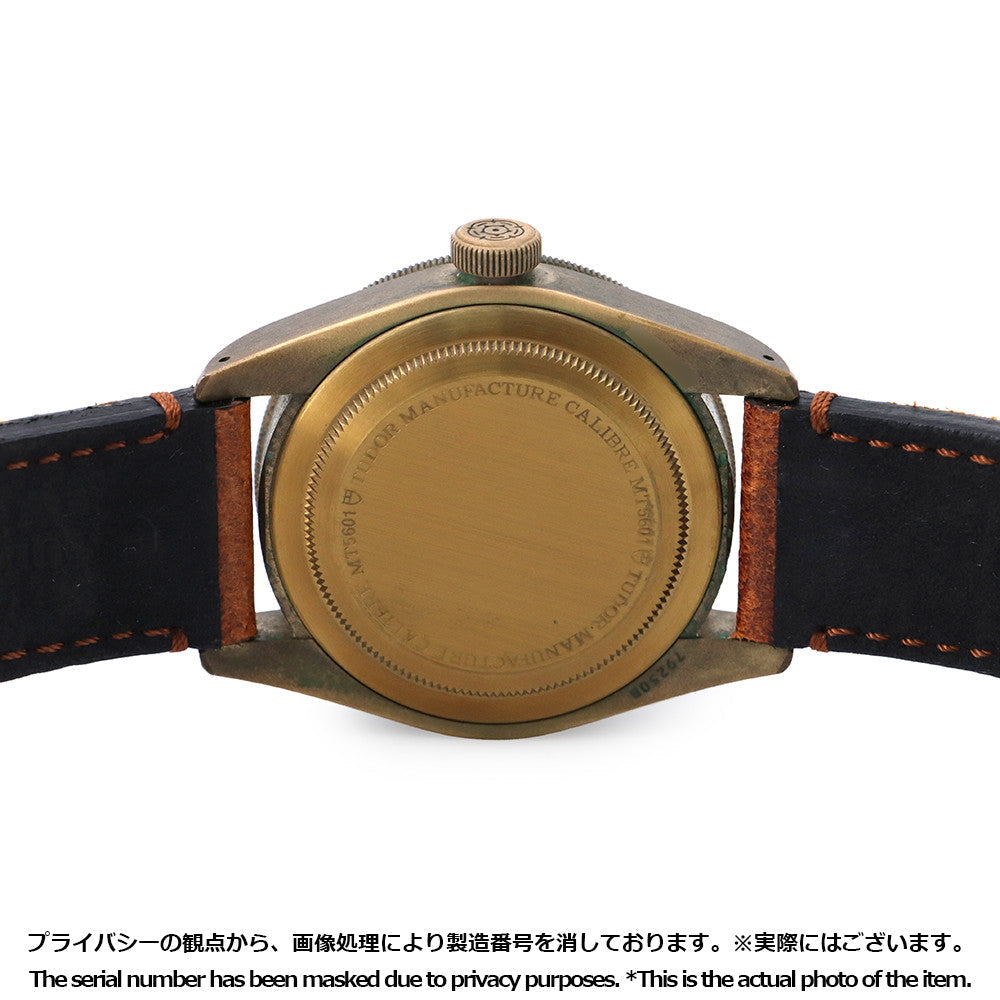TUDOR Black Bay Bronze W43mm Bronze Leather Brown Dial79250BM
