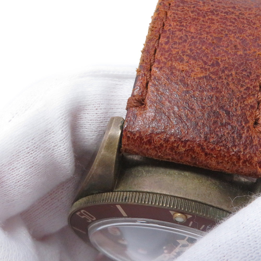 TUDOR Black Bay Bronze W43mm Bronze Leather Brown Dial79250BM