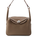 HERMES Lindy Etoupe Taurillon Clemence Size 26