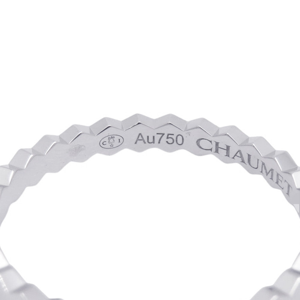 Chaumet B de Chaumet Collection Ring Size 56/#16081930 18K White Gold