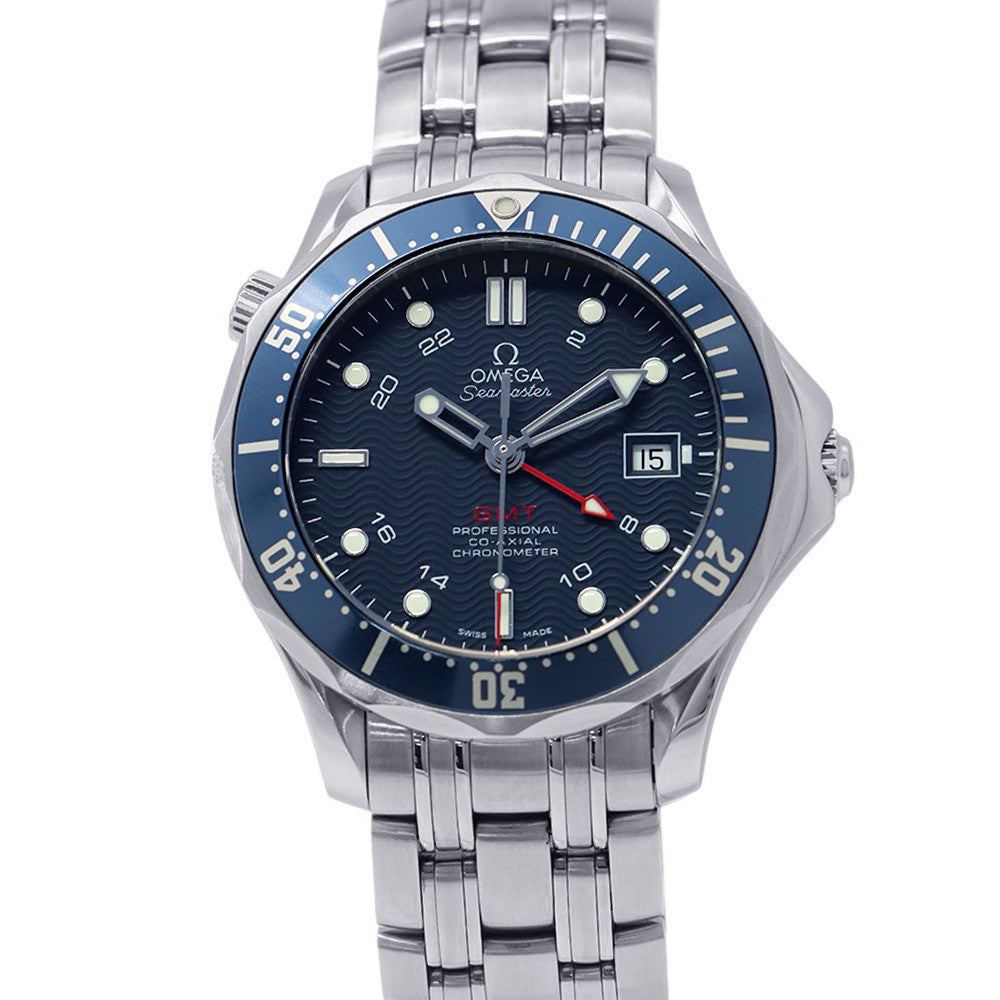 OMEGA Seamaster Diver300 Co-Axial GMT W41mm Stainless Steel Blue Dial2535.80.00